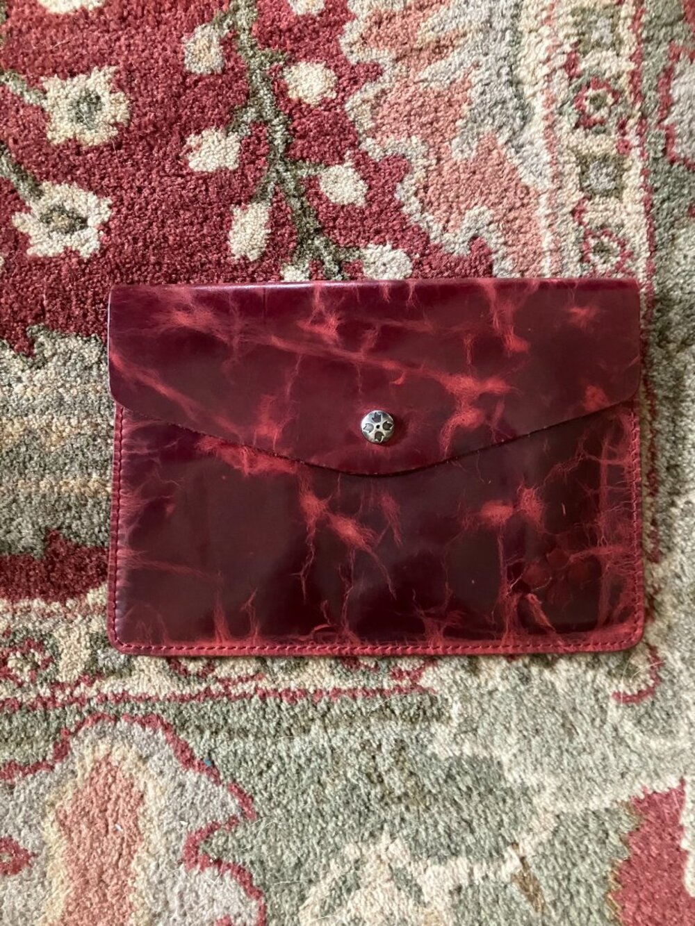Patricia Nash Leather Envelope Clutch